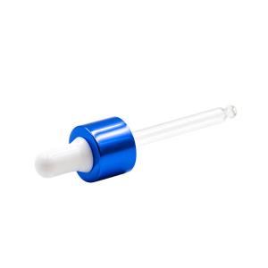 Quality Oil Bottle Glass Blue Plastic Bottle Dropper Anodized wholesale