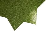 300g Green Glitter Paper , Scrapbooking Double Sided Glitter Cardstock