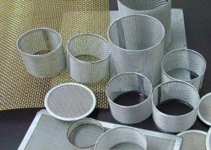 Quality 0.3-3.0mm Metal Fiber Filter 50 Micron Stainless Steel Micro Mesh Filter wholesale
