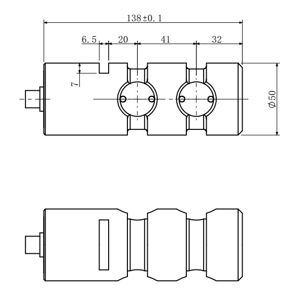 Alloy Steel 3t Tension And Compression Load Cell , Tension Force Transducer Load Cell