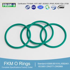 Quality Excellent Black FKM O Rings For Aerospace Extreme Condition wholesale