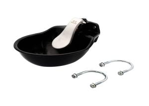 Quality Wall Mounting 2.5L Enamelled Animal Drinking Trough wholesale