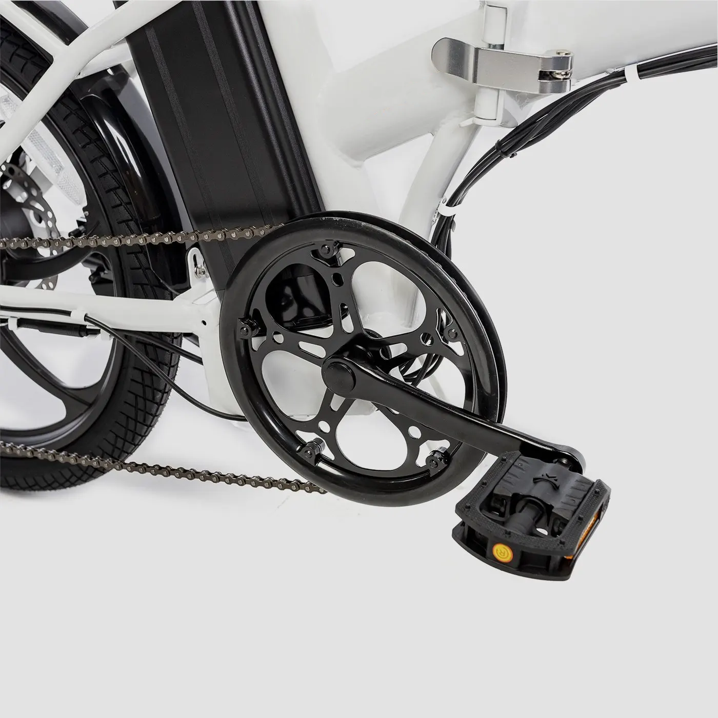 Adult Electric Folding Bike 20 Inch 6 Speed 36V 250W E Bike With LCD Display