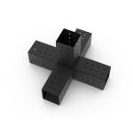 Outdoor Pergola Mount Bracket Made of Carbon Steel Q235 with Powder Coating