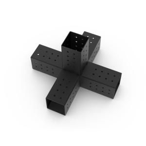 Quality Outdoor Pergola Mount Bracket Made of Carbon Steel Q235 with Powder Coating wholesale