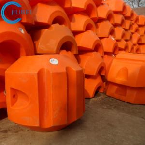Quality UV Resistant Dredging Pipe Floats Impact Resistant Made Of PE And PU wholesale
