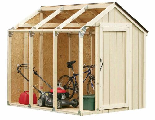 96 x 84 x 97.56 inch Galvanized Steel Shed Kit for Barn Roof Tailored to Your Needs
