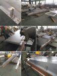 Steel Stainless Sheet Metal Fabrication 2B Side Air Duct Custom Processing