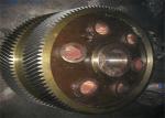 420mm Diameter Herringbone Machining Steel Gear Wheel Large Double