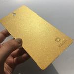 Metallic Effect Epoxy Polyester Solid Powder Coating Paint