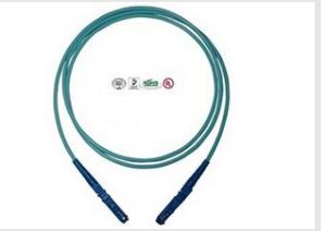 Quality E2000 PC Fiber Optic Patch Cord Single Core , OM3 Cable 2.0mm Diameter wholesale