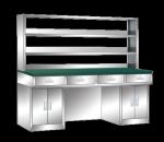 Easy Maintenance Stainless Steel Test Bench Superior Corrosion Resistance