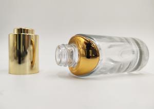 Quality Hot Stamping Printing 1oz Transparent Glass Bottle wholesale