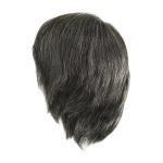 6" Full Head Hair Wig for Men Super Thin Skin Indian Men Hair Toupee Wig