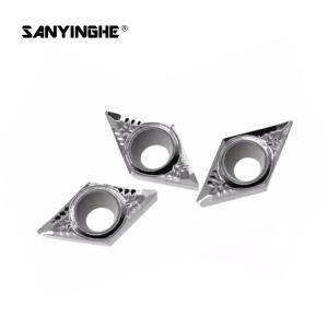 Quality DCGT11T304 CNC Lathe Carbide Cutting Turning Tools AK Aluminum Copper Turning Insert wholesale