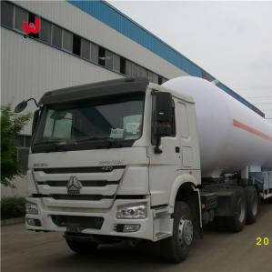 Quality LPG Truck Semi Trailers 42m3 3 Axle Propane Tank Trailer wholesale