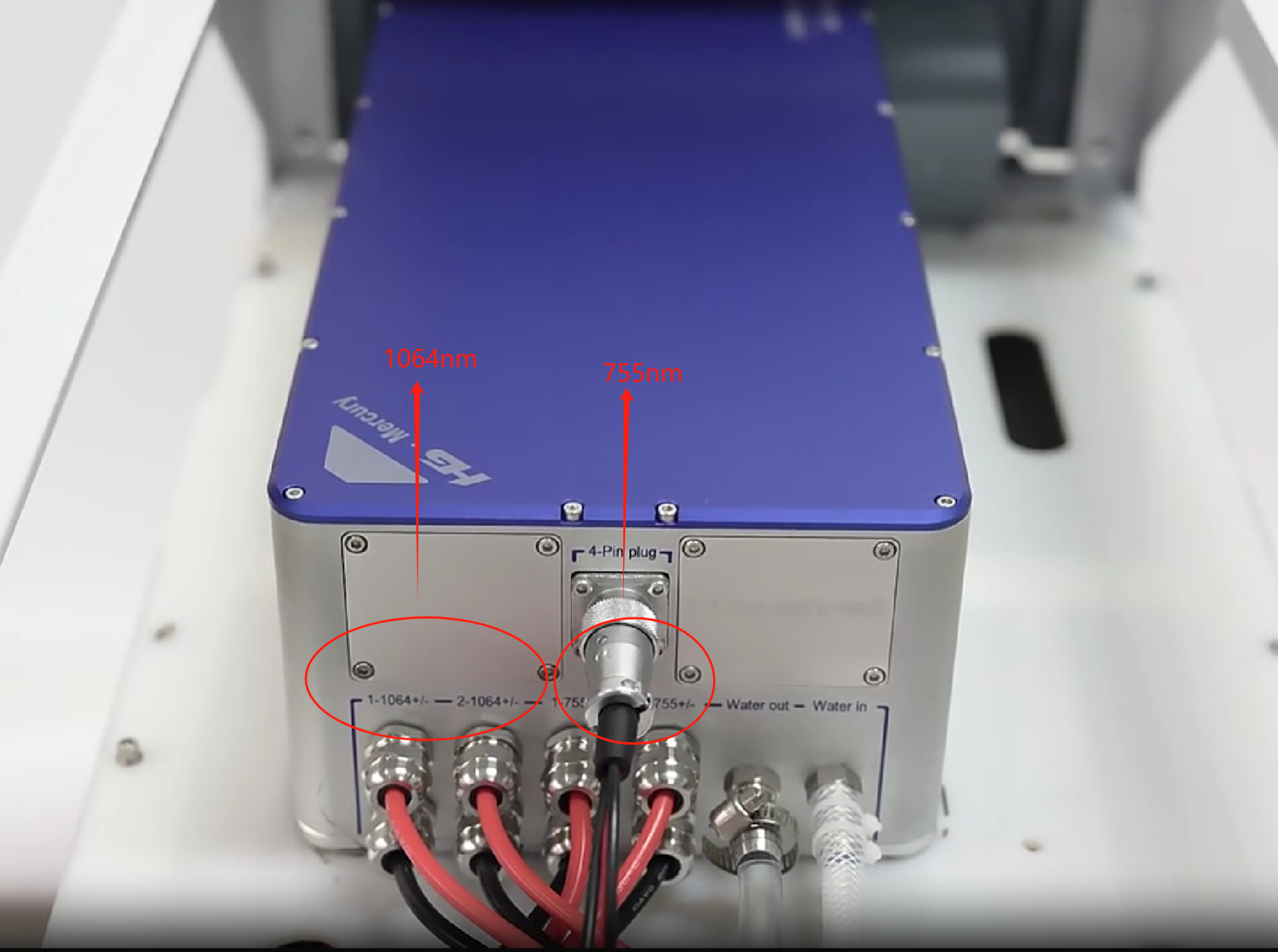 Permanent ND YAG Alexandrite Laser Machines 755nm Long Pulse For Women
