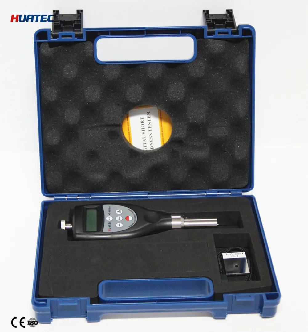 High Accuracy HT-6520E EVA Hard Sponge Foam Durometer With Parameters Tested Result/Mean Value/Max.Value