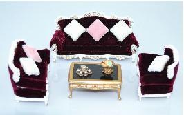 European style model sofa-European scale sofa,model furnitures,architectural