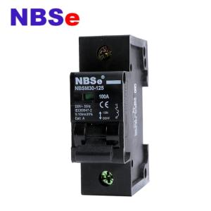 Quality NBSM30-125 Series MCB Miniature Circuit Breaker , MCB Switch For AC 1P 100A wholesale