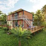 Steel Frame Welded Fold Out Container House Corrosion Resistance For Dormitory