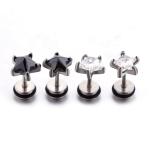 USA Hot Sale Star Stud Earrings Shinning Fashion Zircon Stud Earrings