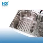 Vertical 18L Stainless Steel Gas Fryer With Temperature Controller
