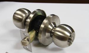 Quality House Stainless Steel Key Lock Door Knob / Double Cylinder Door Knob wholesale