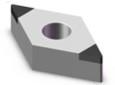 CBN insert, DNGA 150408, 2 tips