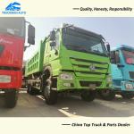 10 Wheel 6x4 Driving SINOTRUK HOWO 371HP Tipper Truck