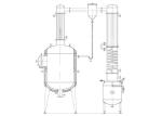 Vacuum pressure reducing concentration tank Seawater RO Plant for liquid in