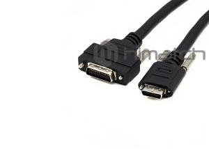 Quality PoCL MDR to SDR Camera Link Cable with Thumbscrews Lock , 0.5m - 10 meters wholesale