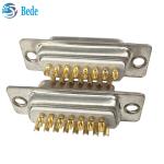 500V Voltage Rating Db 15 Male Connector , D Sub 15 Pin Male Connector With