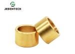Professional Brass Metal Bushing Sleeve , Custom Precision Industrial Metal