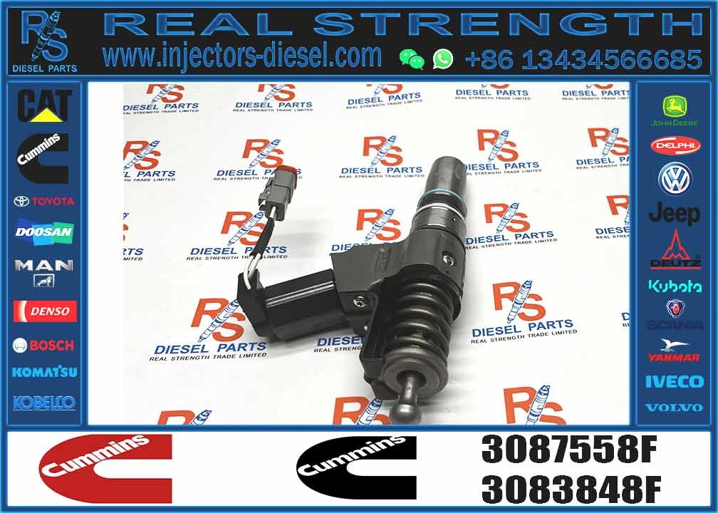 Reliable Fuel Injector Assembly 3083848F For Cummins Engine N14 Series Matching Diesel 3411766 3087733