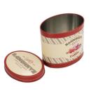 Custom Round Gift Chocolate Packaging Biscuit Cookie Tin Box Metal Tin Can