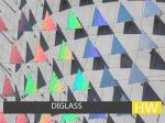 Decorative Color Change Dichroic Glass