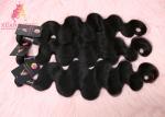 Black Virgin Indian Hair, Body Wave Hair Weave Bundle, Indian Hair Extension