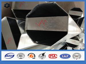 Quality 40FT High Q355 Material 3mm Thick 500KGF Load Hot dip Galvanizing Steel Pole wholesale