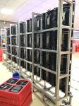Stage Rental Led Screen Indoor P2.5 480x480mm Nation Star Black SMD Die Casting