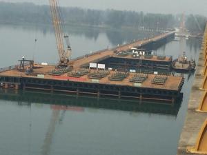 Quality Bailey Bridge Construction Platform Temporary Steel Bridge wholesale