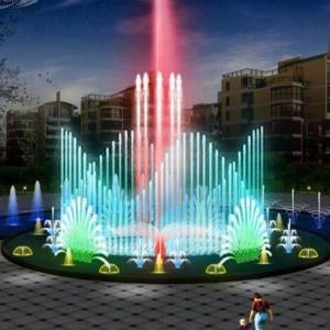 Quality Interactive Lantern Water Programmable Fountain Stainless Steel wholesale