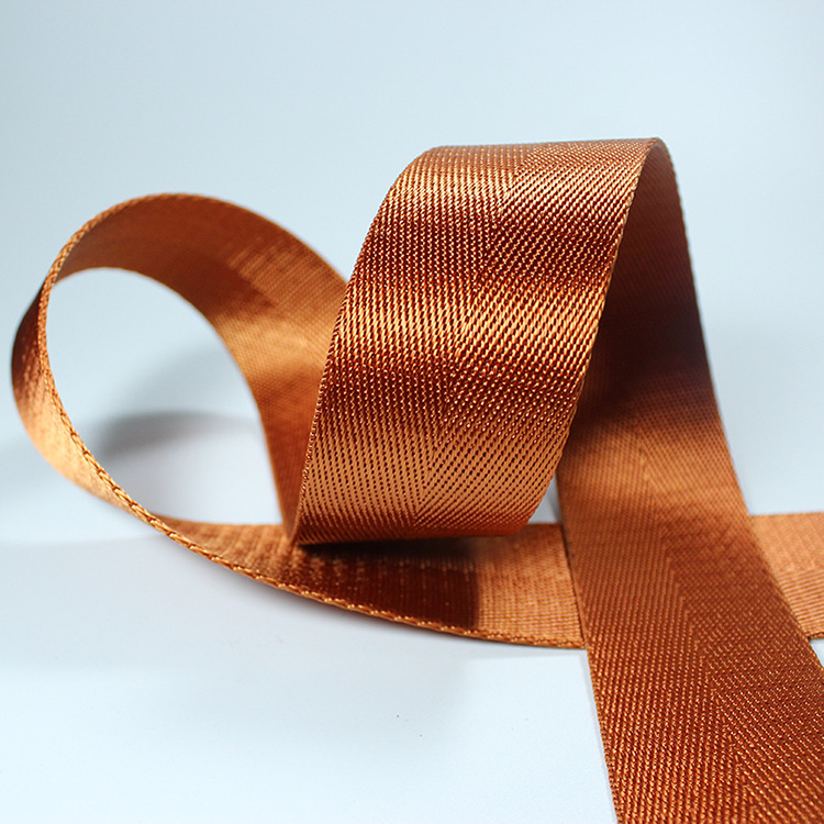 Wholesale colorful 100% Polyester PP polypropylene webbing Military schoolbag belt Woven Bead Pattern PP Webbing