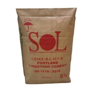 Quality Custom Woven PP Valve Bag 25Kg 50Kg Polypropylene Cements Gypsum Powder Bag wholesale