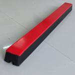 UHMW PE Capped Conveyor Impact Bars 100*55mm 100*75mm Impact Buffer Bar