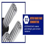 0.6 1KV Overhead Transmission Aerial Bundled Cable