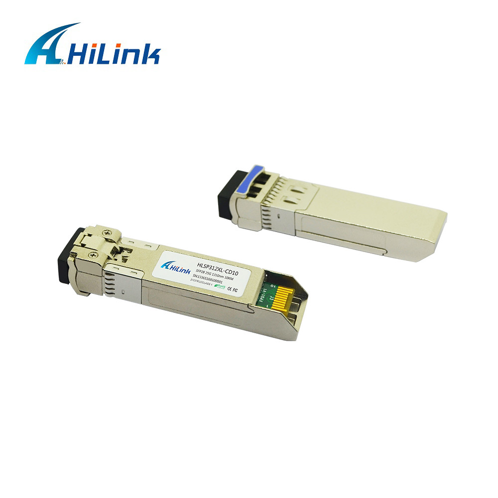 25G SFP28 Duplex DDM Ethernet SFP Transceiver LR 1310nm 10KM SMF LC