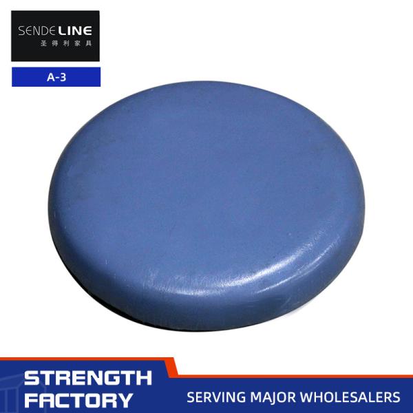 Beauty Salon Round Bar Stool Cushions PU Leather Sponge Lift Chair Seat Top