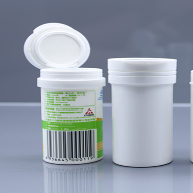 Healthy PP Effervescent Tablet Tube for Empty White Plastic Vc Calcium Tablet Bottles