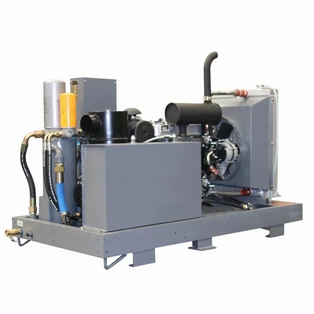 13 bar diesel mobile air compressor screw type air compressor 10 m3/min for sale